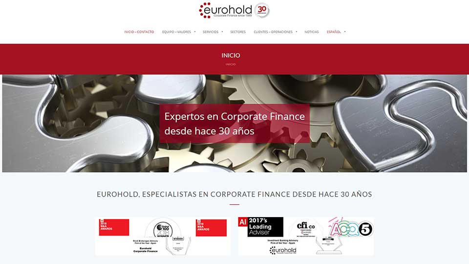 página web de la empresa eurohold en barcelona