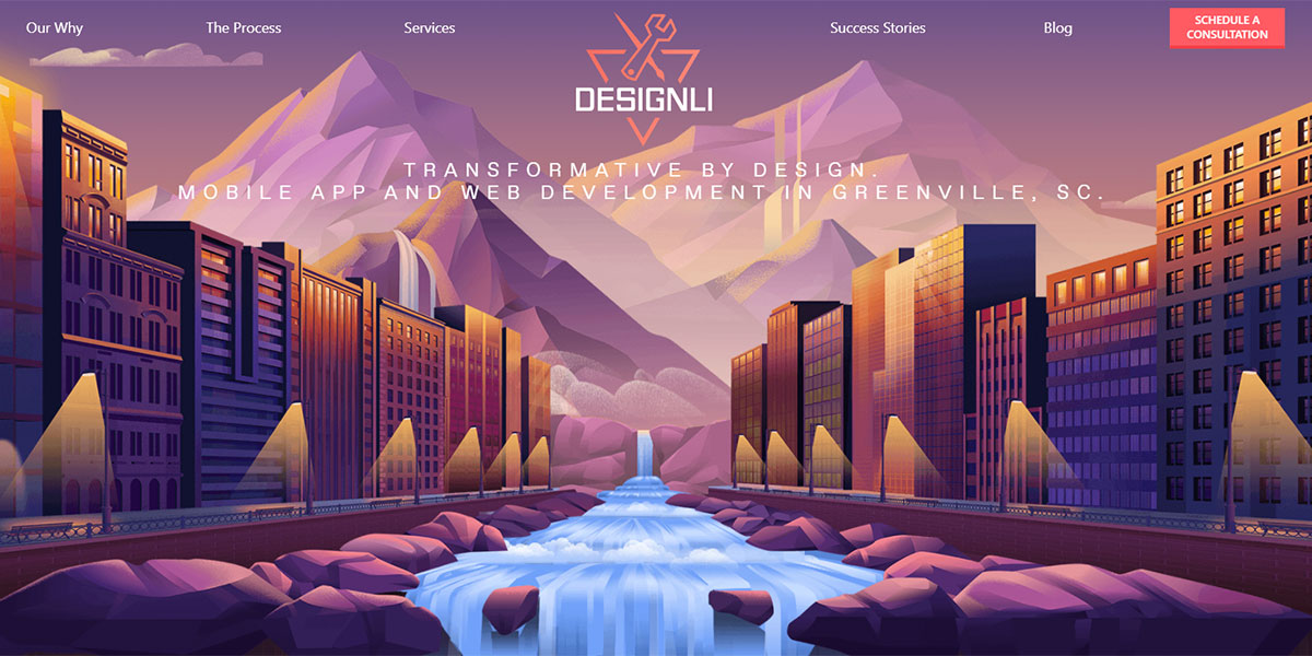web de la agencia de diseño web designli
